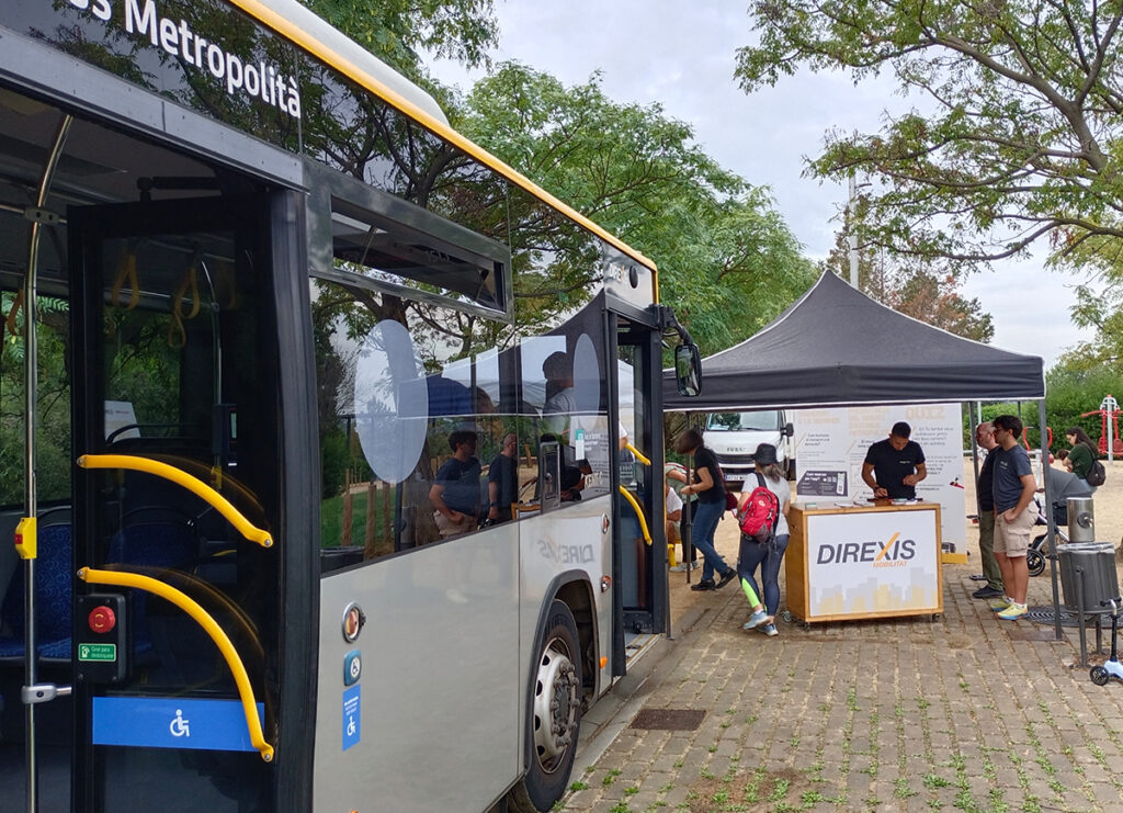 DIREXIS TGO acerca el bus urbano de Castellbisbal en la Semana de la Movilidad Sostenible