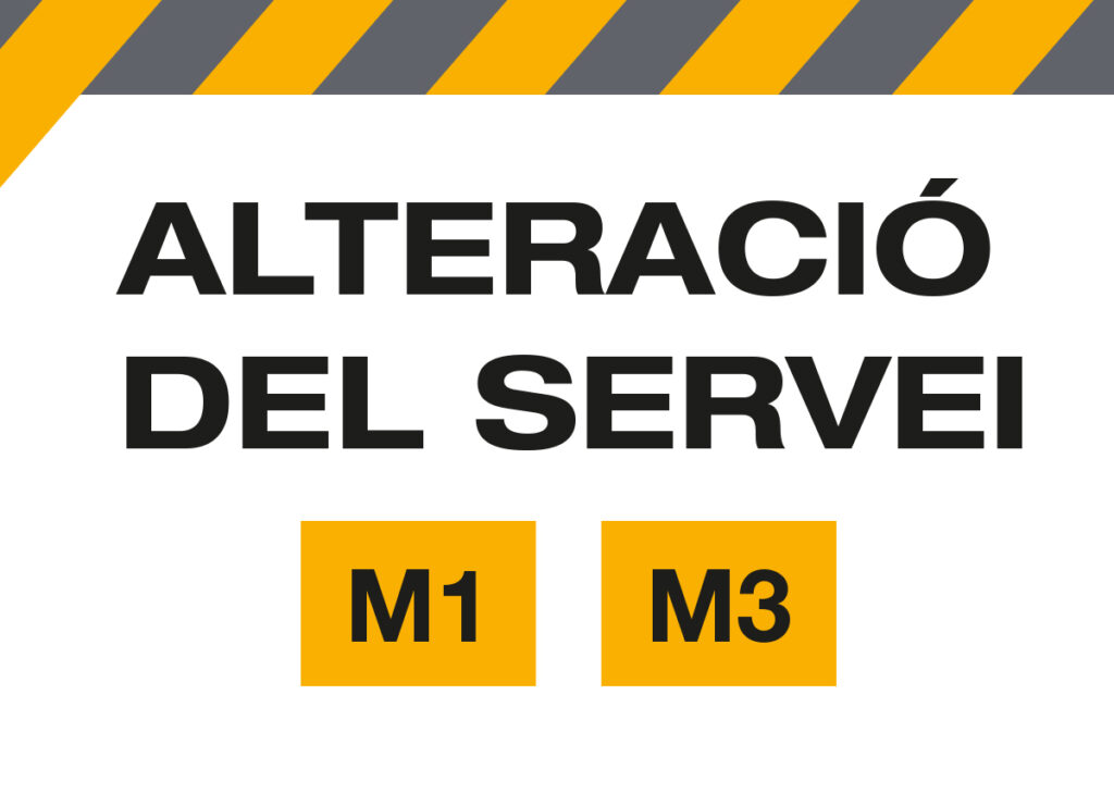 Alteració per obres a Olesa per obres a partir del 12 de març